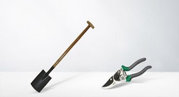 Outillage de jardin à main
