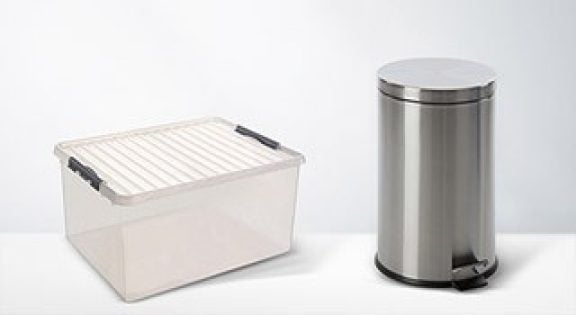Boîtes de rangement & poubelles