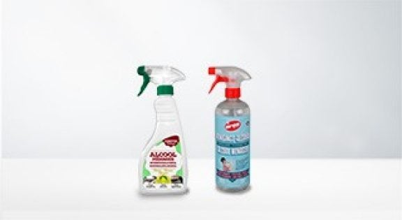 Alcool ménager & nettoyants à base d'alcool