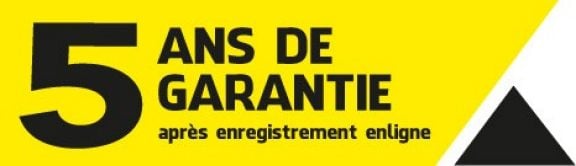 5 jaar garantie