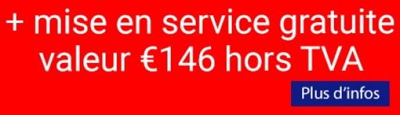 Mise en service gratute