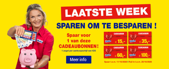 Sparen om te besparen