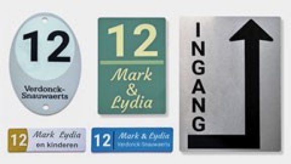 Plaques de porte & plaques nominatives
