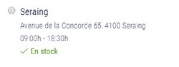 Suffisamment de stock