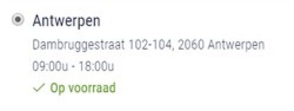 Voldoende voorraad