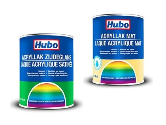 Hubo Laque acrylique satinée et mate