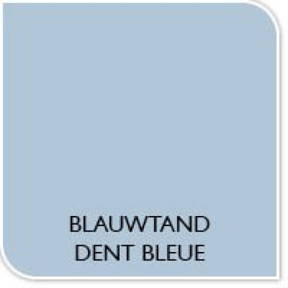 Couleur de la peinture Dent Bleue