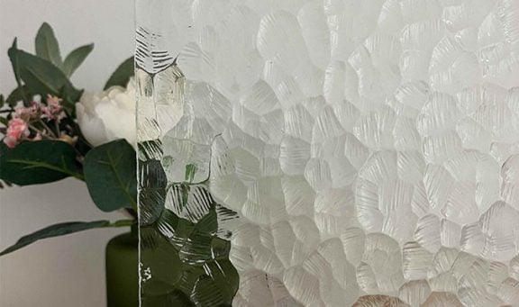 Verre imprimé sur mesure