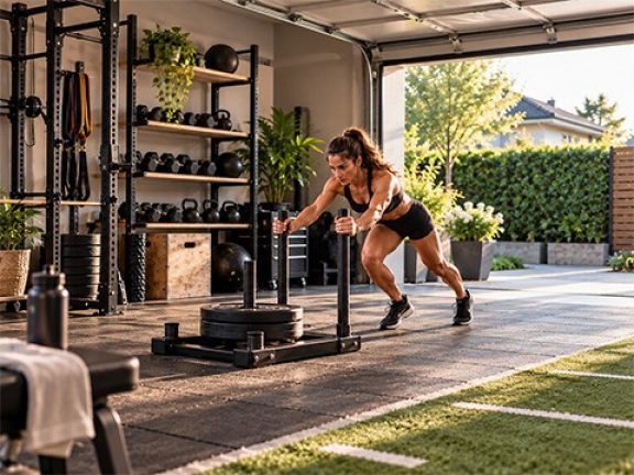 HYROX Sled Push