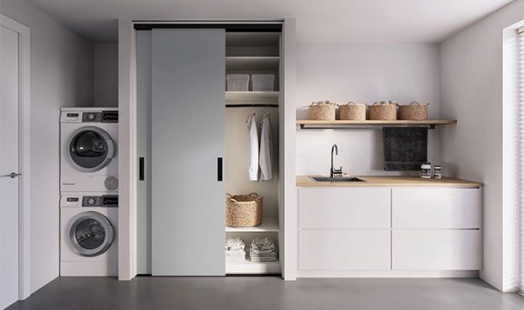 Solutions de rangement buanderie
