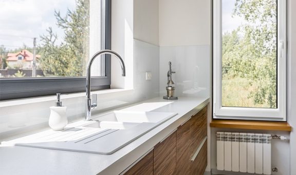 Fenêtres sur mesure cuisine