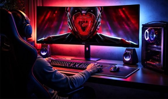 écran de gaming
