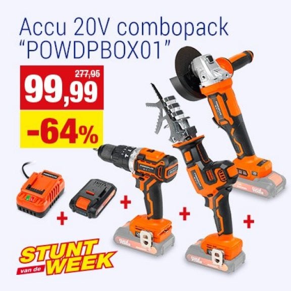 Dual Power powertoolsset 20V