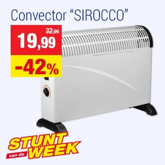 convectorkachel 2000W