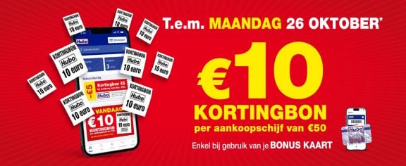 50/10 kortingbon