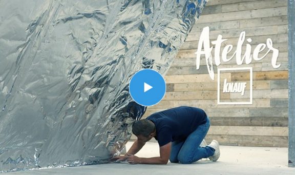 instructievideo hellend dak isoleren met knauf expert zonder bekleding