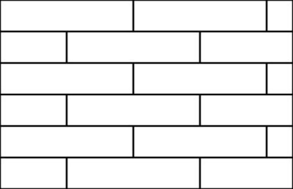 Parquet stratifié à coupe de pierre