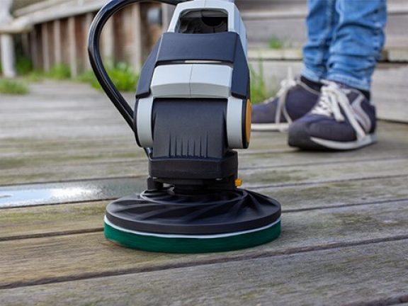 Batavia Twin Brush terras schoonmaken