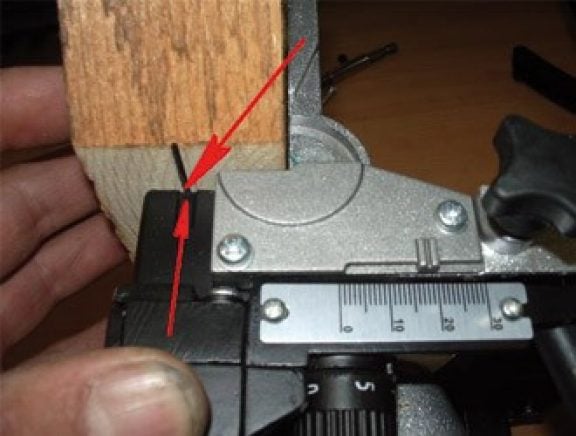 Positionnement de la machine