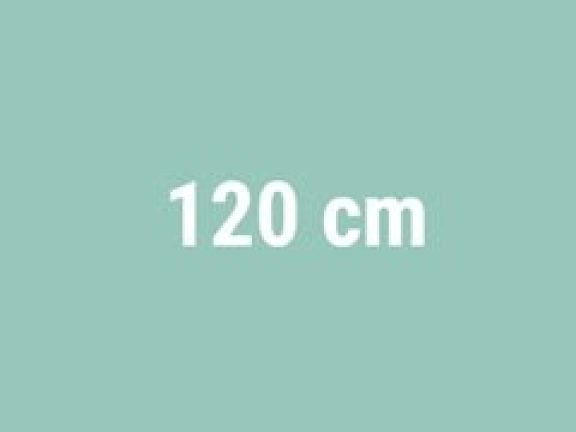 Étagères d'une largeur de 120 cm