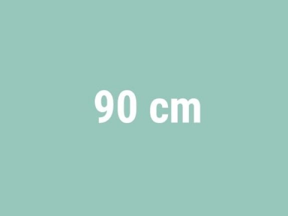 Étagères d'une largeur de 90 cm