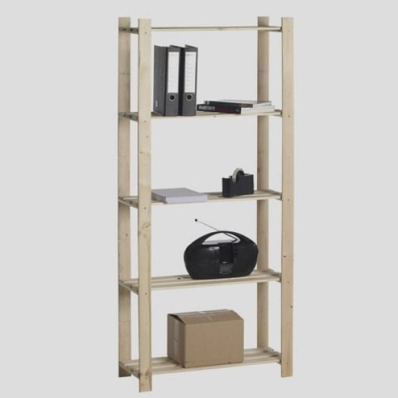 Étagères de rangement en bois