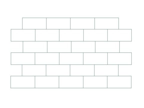Betonstraatstenen halfsteenverband