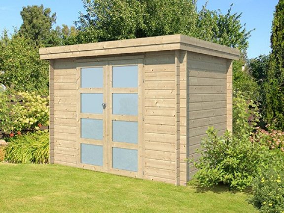 Cabanon en bois moderne