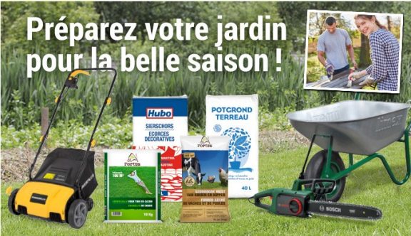 Préparez votre jardin pour la belle saison