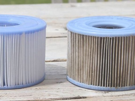 filtre sale pompe piscine