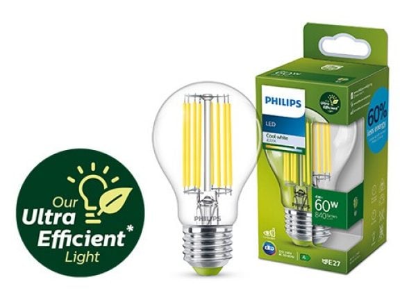 Ampoule LED Philips Ultra économe en énergie