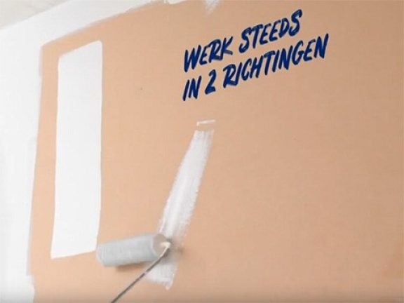 Grondlaag aanbrengen