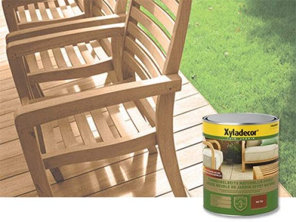 Lasure meubles de jardin Effet Naturel Xyladecor