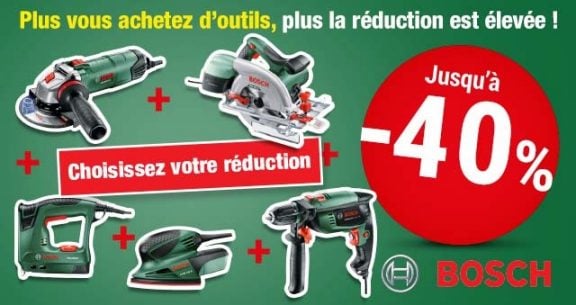 Bosch Power For All réductions